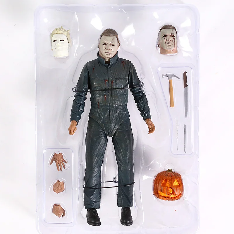 NECA Хэллоуин конечная Майкл Майерс II ПВХ фигурка Коллекционная игрушка кукла ужас подарок на Рождество