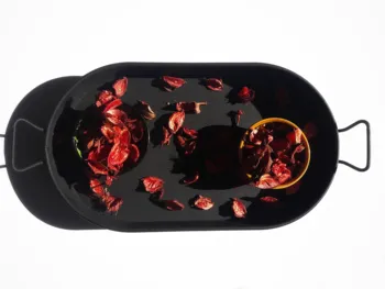 

Metal Matte Black Serving Tray Iron Tray Storage Decoration Kitchen Cafe Tray Home Coffee Tray