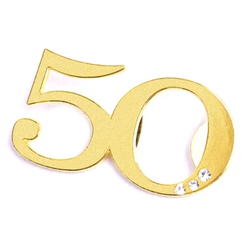 

10 Pcs/Lot 50 Anniversary Gold Beer Bottle Opener Metal Openers for Wedding Souvenirs for Guests Birthday Party Gifts Favors