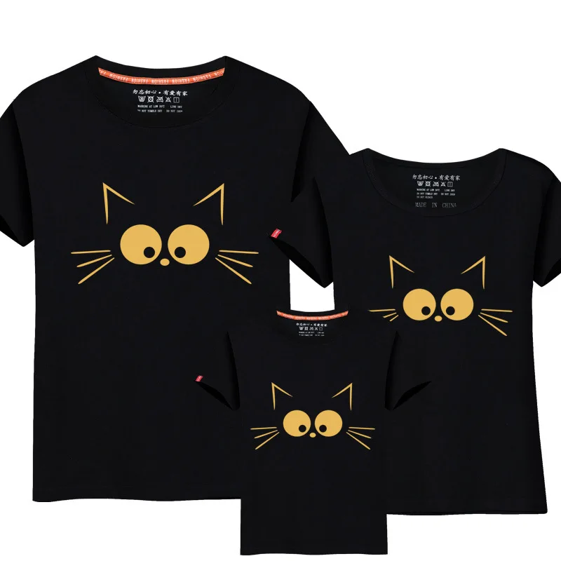 

Mother & kids Summer T-Shirt Family Matching Outfits tal mae tal filha T Family Clothing Mother Daughter father son