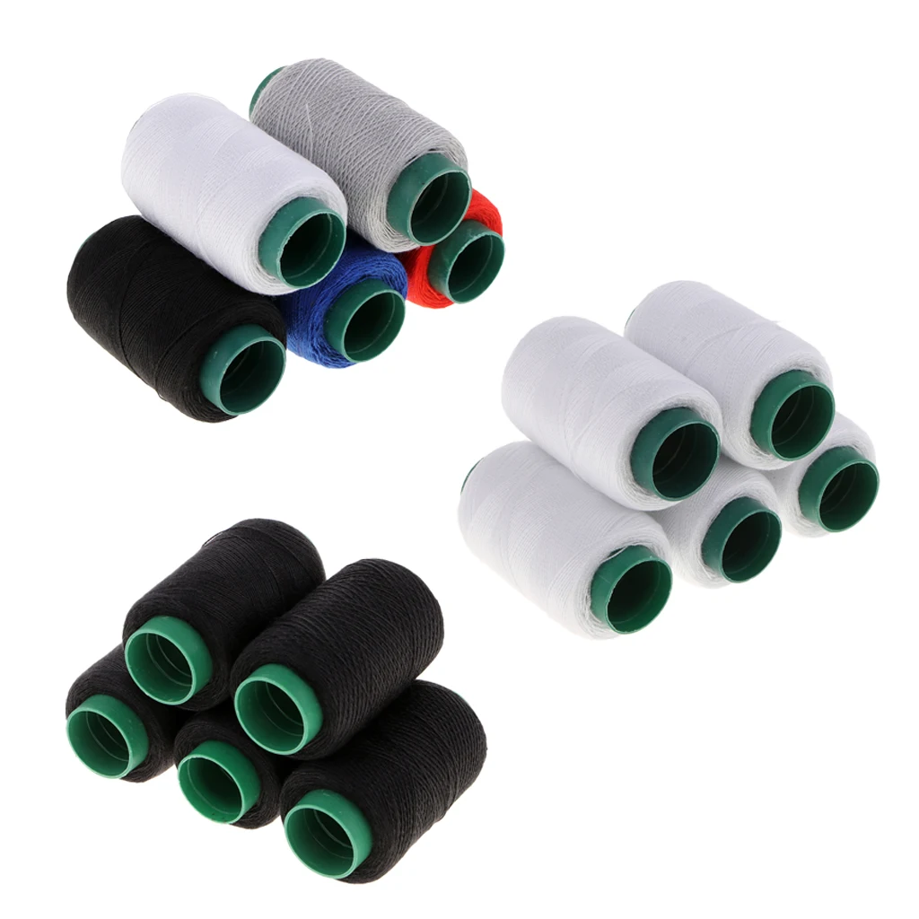 5Pcs Sewing Thread - 219 Yards Polyester Thread Sets Spools Thread for Sewing Machine Multi Use Hand Stitching Embroidery Thread