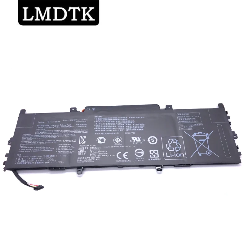 

LMDTK New C41N1715 Laptop Battery For ASUS UX331FN UX331UA-1B UX331UN UX331UN-1E U3100UN 0B200-02760000 15.4V 50WH