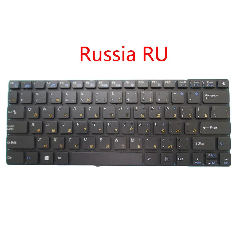 Ноутбук RU US клавиатура для Civiltop M451F M451U M452T M552s M452T CTL-H13A CTL-H13AF итальянский это латинский язык Япония JP Корея KR UK PO