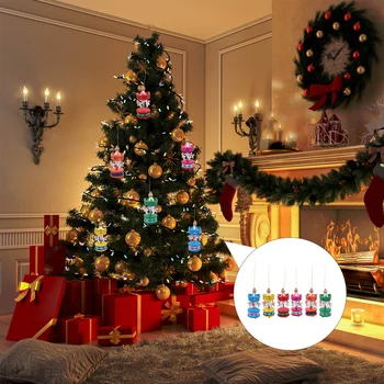 

Exquisite Realistic Lovely Durable Merry-go-round Ornament Christmas Pendant Home Decoration