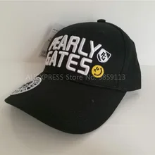 Новинка, Регулируемая Кепка для гольфа GP, хлопковая кепка, уличная Спортивная Кепка для гольфа со смайликом, кепка с жемчужными воротами