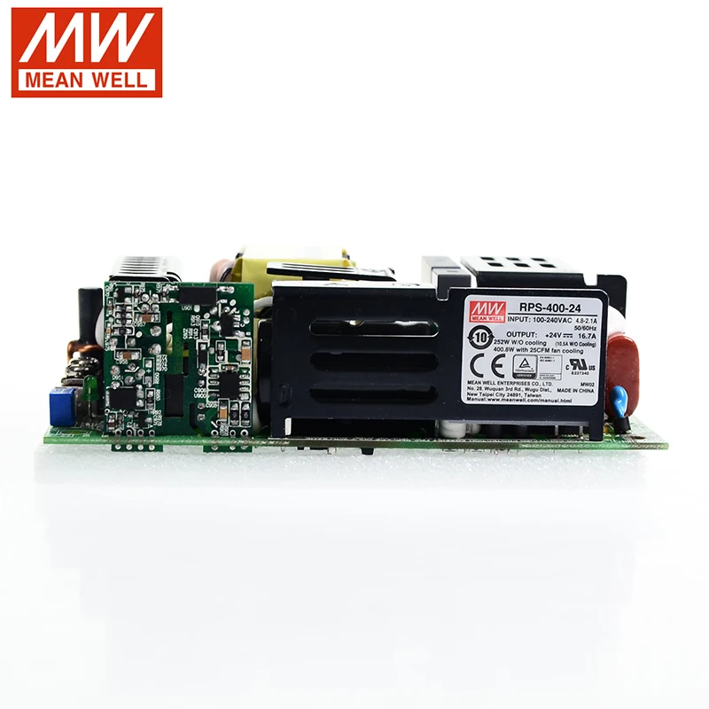 MEAN WELL RPS 400 24 импульсный медицинский источник питания 110 В/220 В переменного тока до