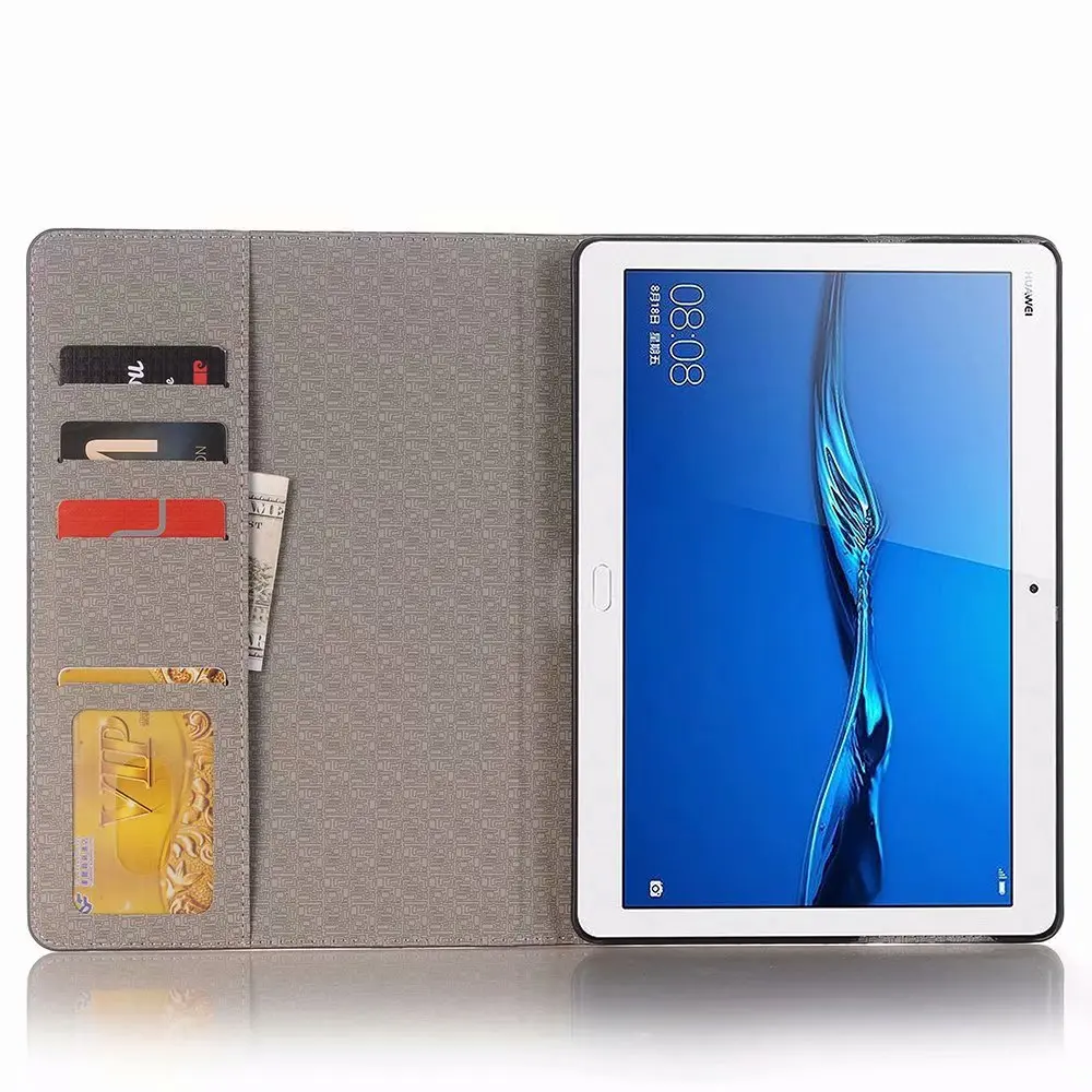 Модный кожаный чехол для планшета huawei Mediapad T3 10 9,6 дюймов AGS-W09/L09/L03 Защитный флип смарт-чехол подставка Funda capa+ ручка
