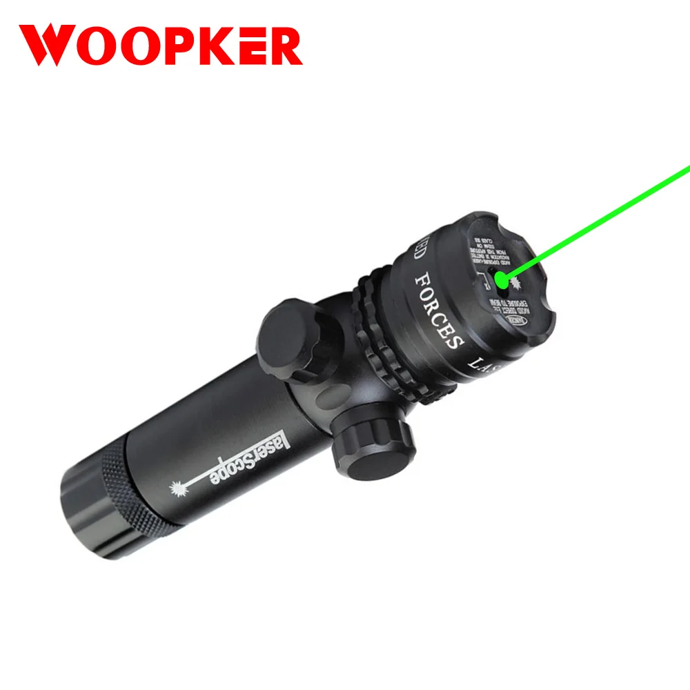  Powerful Green Laser Optical Sight Scope with Rail Mount for 20mm Pistol and Rifle Airsoft Gun Rifl