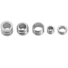 30pcs Stainless Steel Spacer Beads Charm Loose Round Beads Crimp End Bead For DIY Jewelry Making  And Components ► Photo 2/5