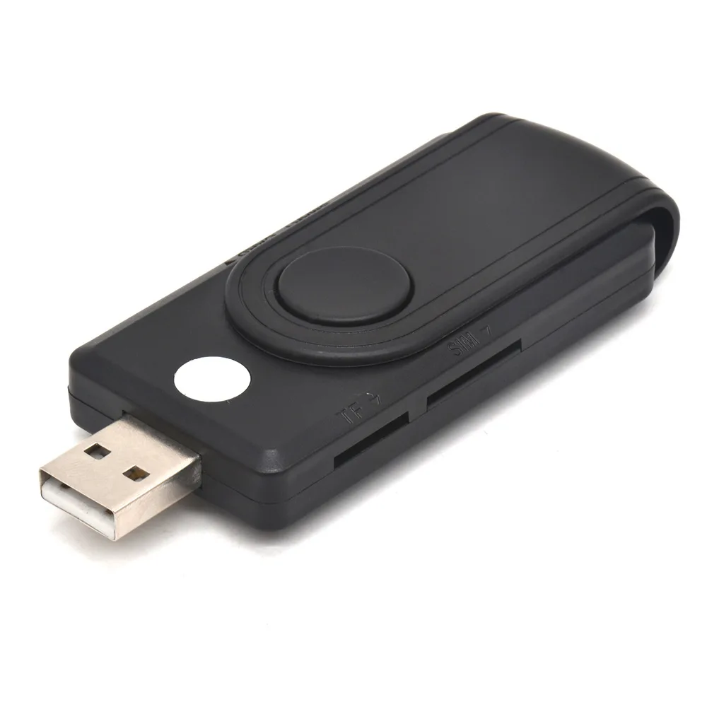 ID EMV SD TF MMC Card Reader, USB-CCID ISO 7816