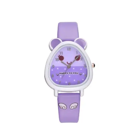 Kopen Fashion Cartoon Aarde Mouse Kinderen Kijken Leuke Koreaanse Student Horloge
