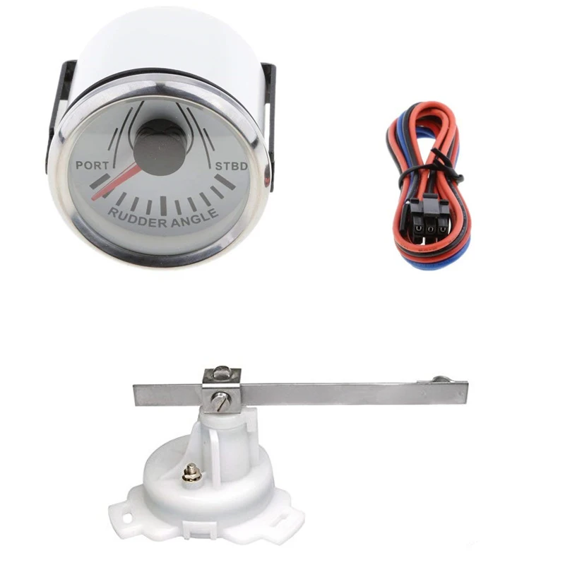 Boat Trim Gauge Sensor - 0-190 Ohm Signal, Stainless Steel, For 12V/24V Marine Trim & Rudder Angle Indicators