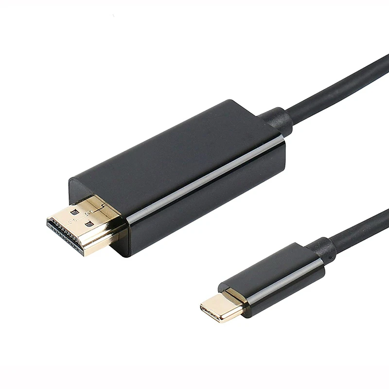USB C к HDMI кабель 6 футов мужчин и мужчин адаптер Thunderbolt 3 для huawei mate 20 Pro Galaxy Z2