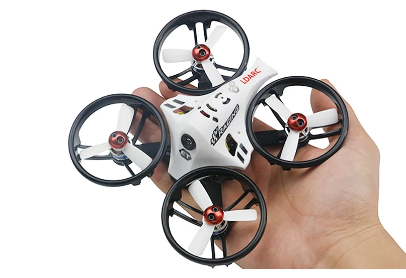 LDARC ET125 V2 125 мм FPV гоночный Дрон RTF с пультом дистанционного управления T8S 1104 7500KV мотор F3+ OSD летное управление Лер 4в1 12A ESC