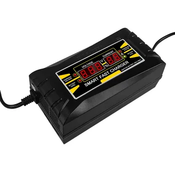 

Hot Full Automatic Smart 12V 10A Lead Acid/GEL Battery Charger w/ LCD Display EU Plug Smart Fast Battery Charger