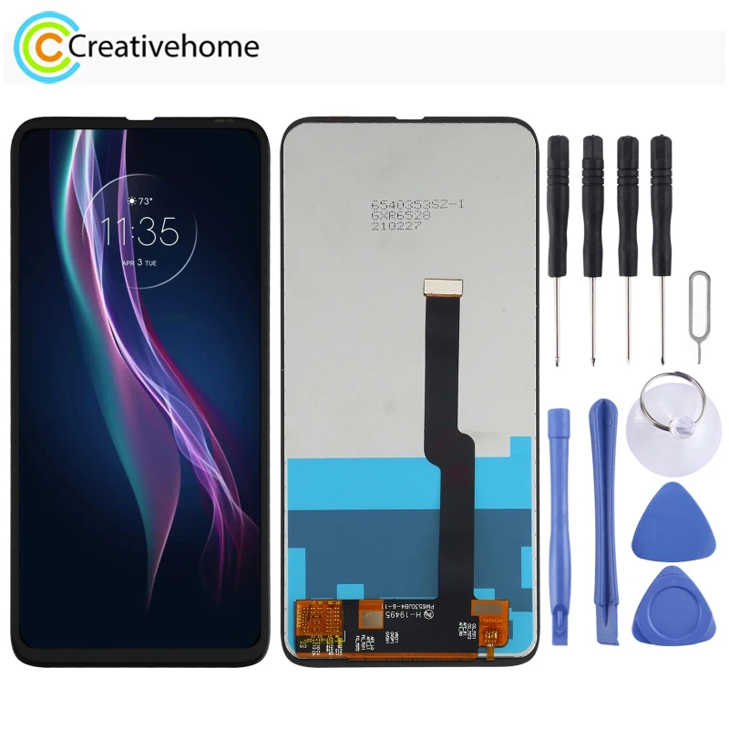 

High Quality LCD Screen and Digitizer Full Assembly with Frame For Motorola One Fusion+ PAKF0002IN