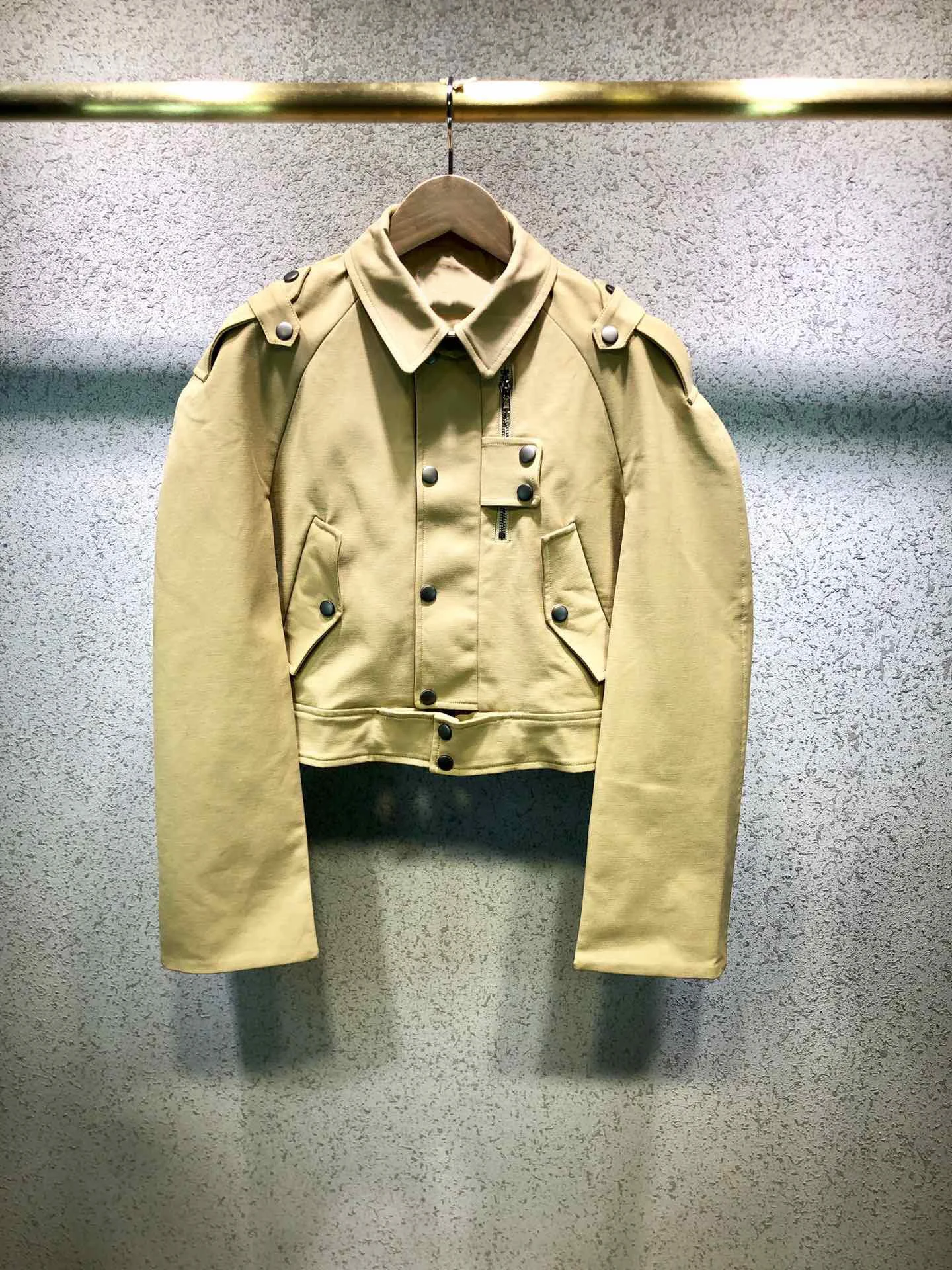 

2019 new ladies fashion high quality long sleeve sexy lapel jacket 0802