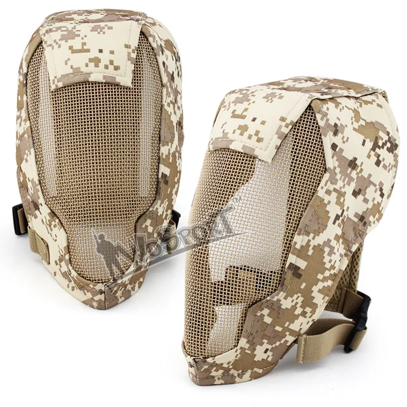 

Outdoor V3 Metal Steel Wire Mesh Full Face Mask For Tactical Airsoft CS