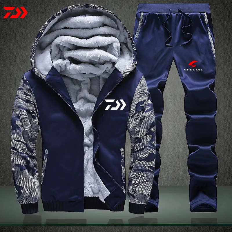 Daiwa термальный рыболовный костюм для мужчин осень зима Цвет Соответствующие