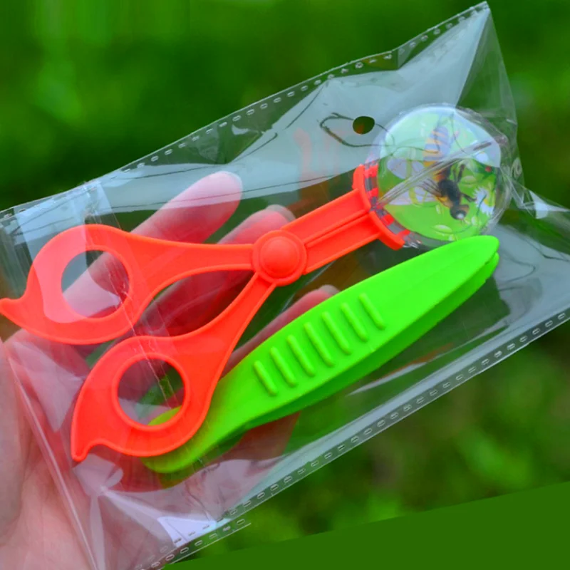 Toy Tweezers Clamp Scissor Outdoor-Toys Insect Plant Exploration Plastic Nature Biology