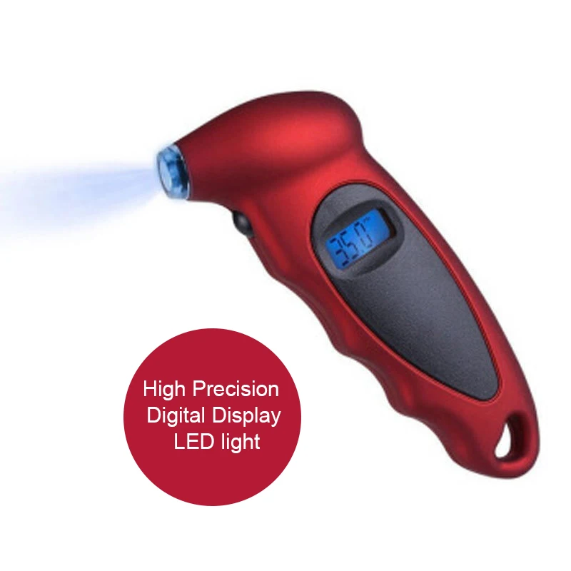 1 шт. датчик давления в шинах 0-150 PSI подсветка Высокоточный цифровой датчик давления в шинах Автомобильный манометр