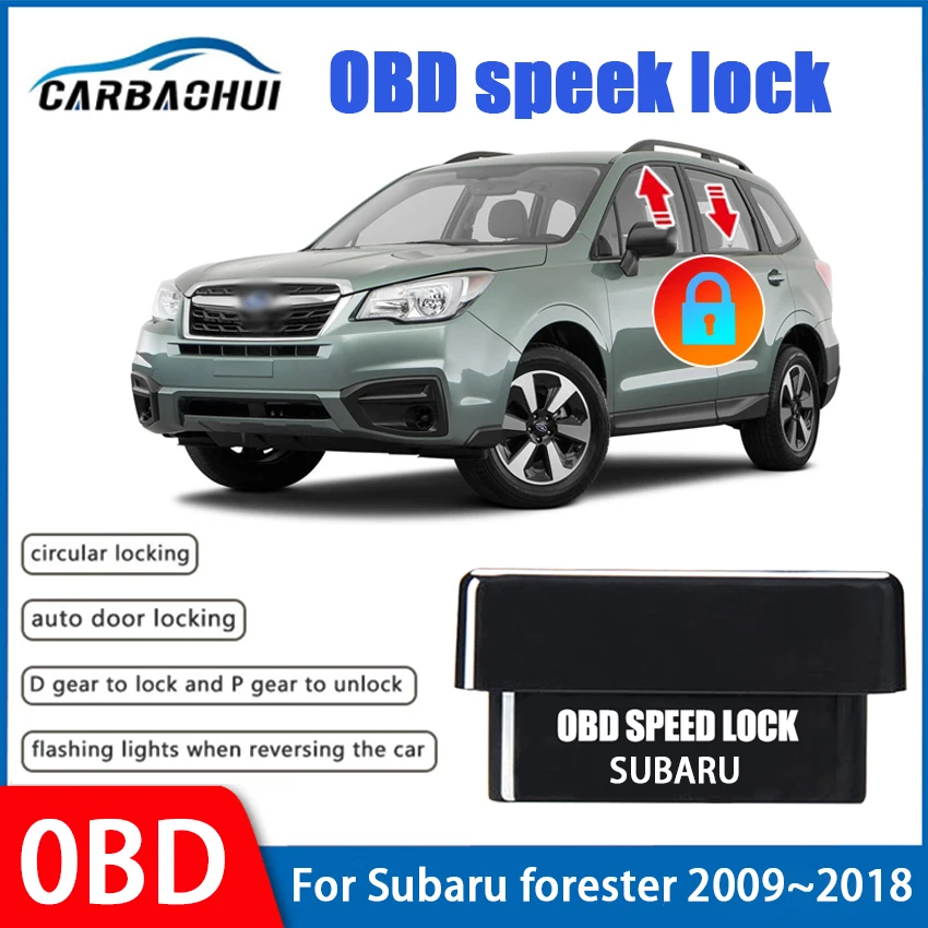 

Car Automatic OBD Speed Lock Unlock Device Opening Closing Module For Subaru forester 2009~2015 2016 2017 2018 Car Accessories