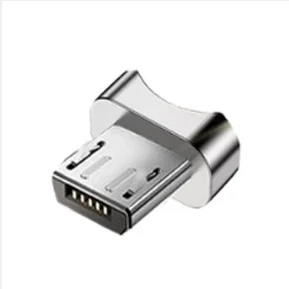 Магнитные USB кабели Плетеный Тип C линия передачи данных локоть Универсальный 180 градусов мобильный телефон микро Вращающийся адаптер быстрой зарядки - Цвет: Micro Plug No Cable