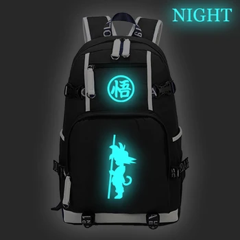 

Dragon Ball Luminous Backpack Students Super Saiyan Goku Daily Rucksack High Quality Large Capacity Laptop Backpack Travel Bag