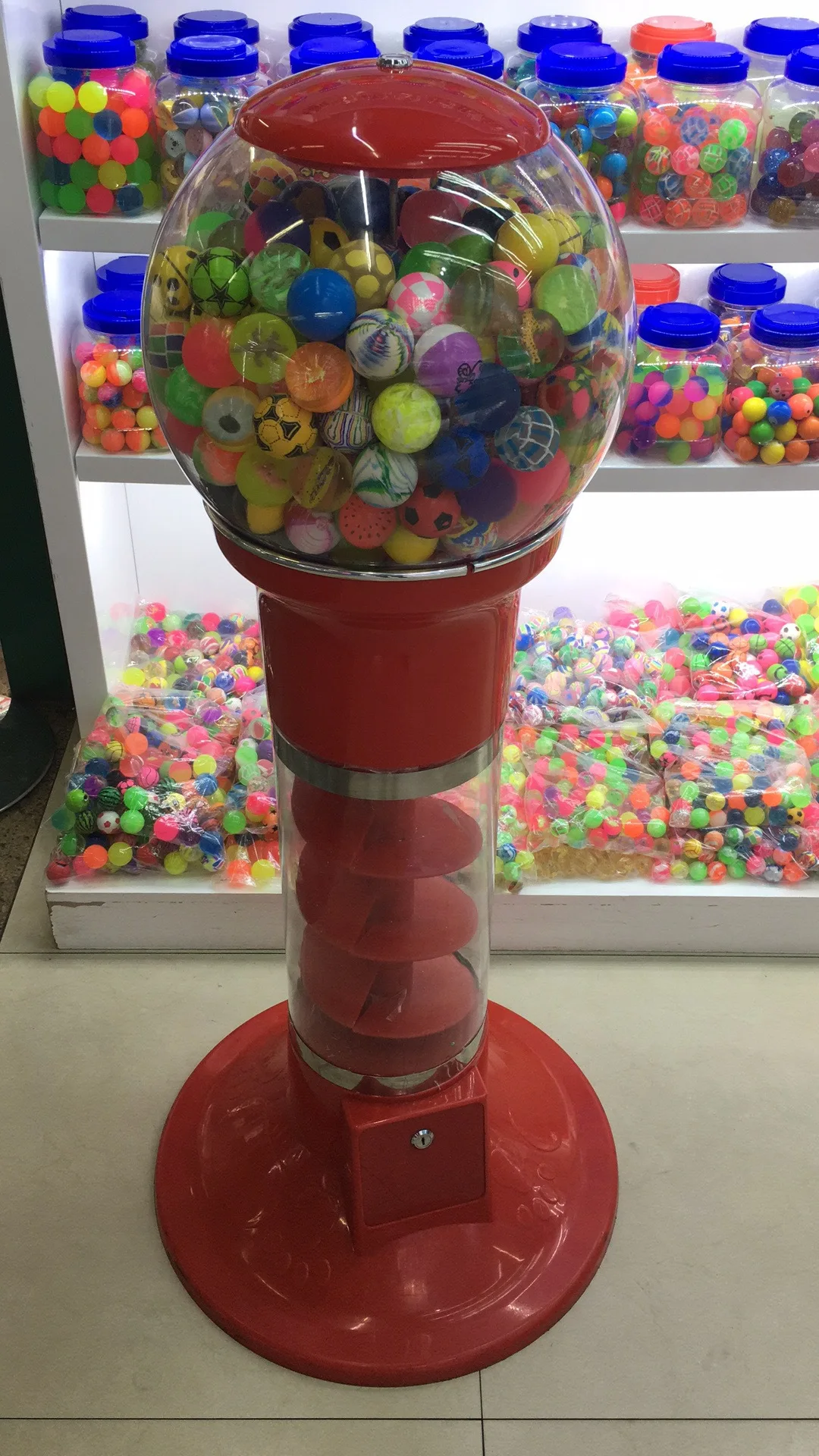 Manufacturers Direct Selling | Color Smiley Printing Elastic Ball | Hot Sales CHILDREN'S Toy Elasticity Bouncing Ball
