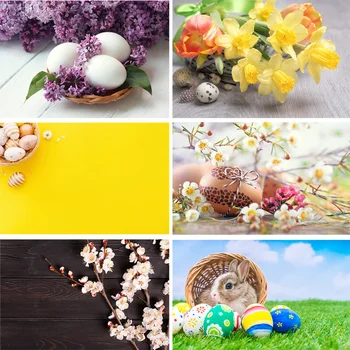 

Vinyl Custom Photography Backdrops Prop scenery+ Flower and Wooden Planks Theme Photography Background 190117SK-005