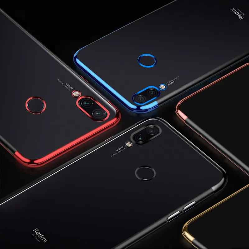 Силиконовый чехол с покрытием для Xiaomi mi 9T Pro 9 SE 8 Lite mi 9 mi 8, чехол для телефона Xiao mi Red mi K20 Note 7 8 Pro 7A, прозрачный чехол