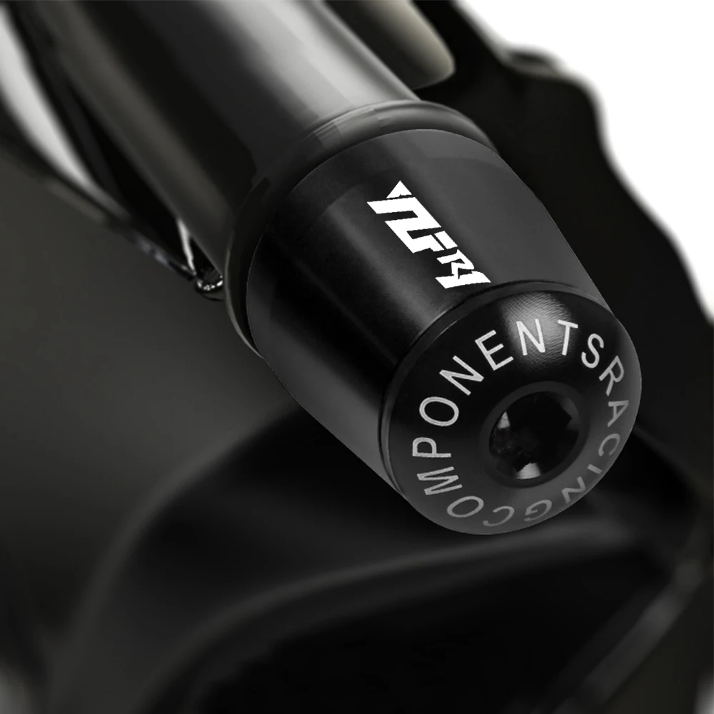 

Motorcycle Accessories 7/8" 22MM Handlebar Hand Grips Handle Bar End Cap For Yamaha R1 YZFR1 YZF-R1 1998-2017 2015 2016 1999