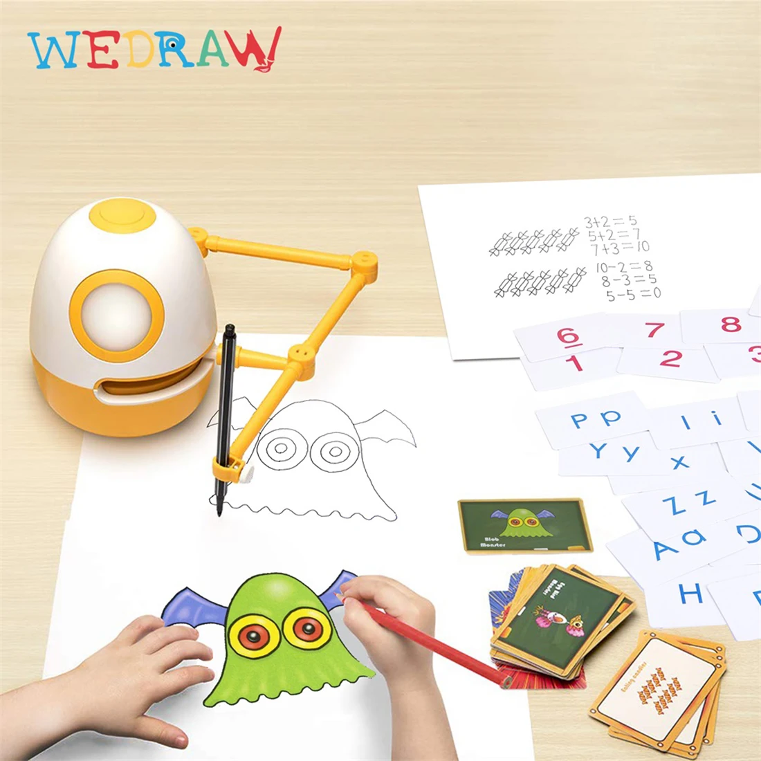 Wedraw Eggy дети Рисование робот гений комплект обучения образовательные технологии игрушки Электронные Домашние животные электронные игрушки