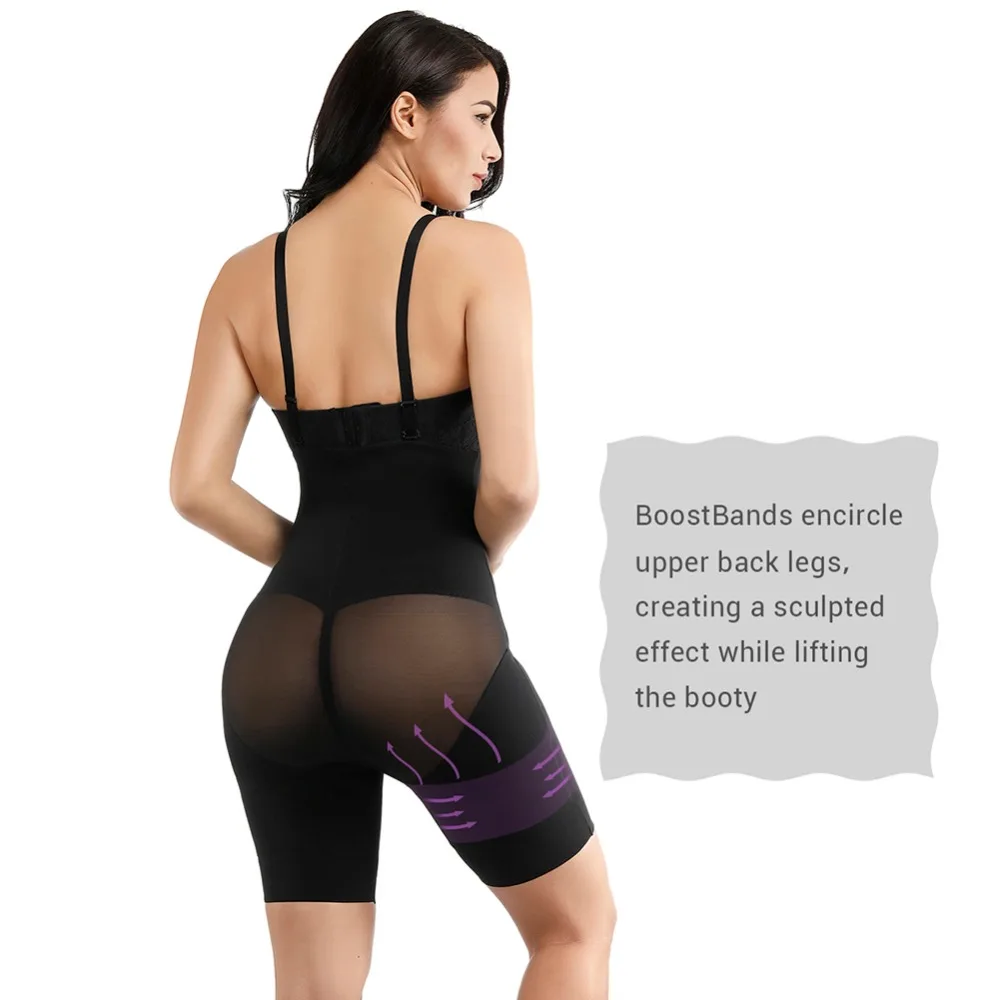 FeelinGirl Fajas Colombianas Shaper Seamless Shapewear Tummy Control Thigh Slimmer Postpartum Butt Lifter Slimming Underwear