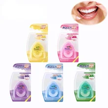 

NEW 50M Micro Wax Peppermint Flavor Dental Flosser Interdental Brush Teeth Stick Toothpicks Floss Pick Oral Hygiene Clean Wire