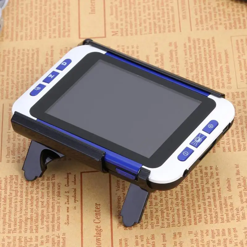  Electronic Magnifying Glass LED Night Vision Soft Light Zoom Camera 32X Zoom Digital Magnifier 3.5  - 4000231938378