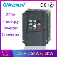 For Russian!SORO CE 220v 5.5kw 1 phase input and 220v 3 phase output frequency converter FOR ac motor drive/ VSD/ VFD/Inverter