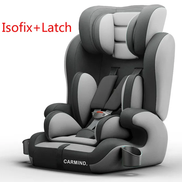 Горячая Carmind детское автокресло безопасности для 9 M-12 лет с Мягкий соединитель ISOFIX и защелкой вперед-лицом универсальные автокресла