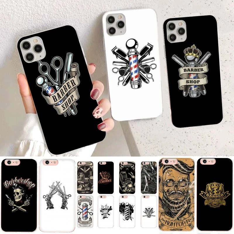 cases for iphone xr YNDFCNB Barber Shop Hair Stylist Salon Phone Case for iphone 13 11 12 pro XS MAX 8 7 6 6S Plus X 5S SE 2020 XR case iphone xr wallet case