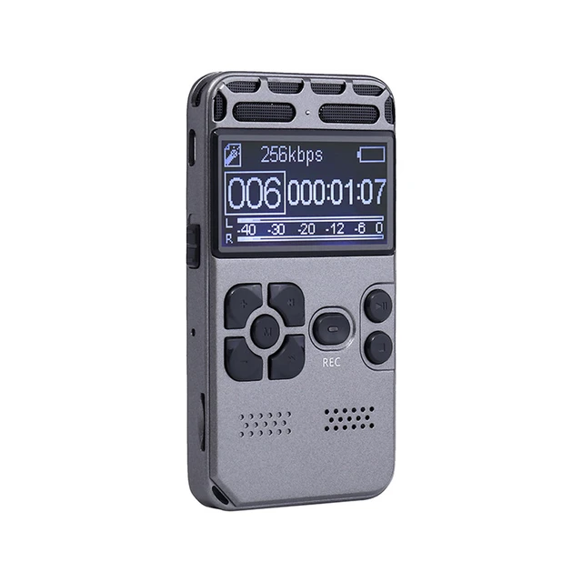 Gravador de telefone digital gravação de chamadas telefônicas 4000 horas  sistema ativado por voz
