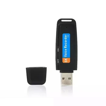 

U-disk Digital Audio Voice Recorder Pen USB Recorder Small Flash Drive Recording Device