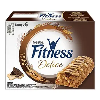 

Nestlé Fitness Delice Duo tableta Cereales de Chocolate y Crema de Leche – 135 gr