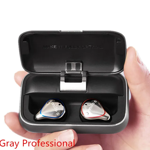 Gray professional Новые наушники MIFO O5 в ухо HIFI, настоящие беспроводные наушники Bluetooth 5,0, бинауральные мини-наушники для O2 X1 E I7 I8 E12 - Цвет: Gray professional