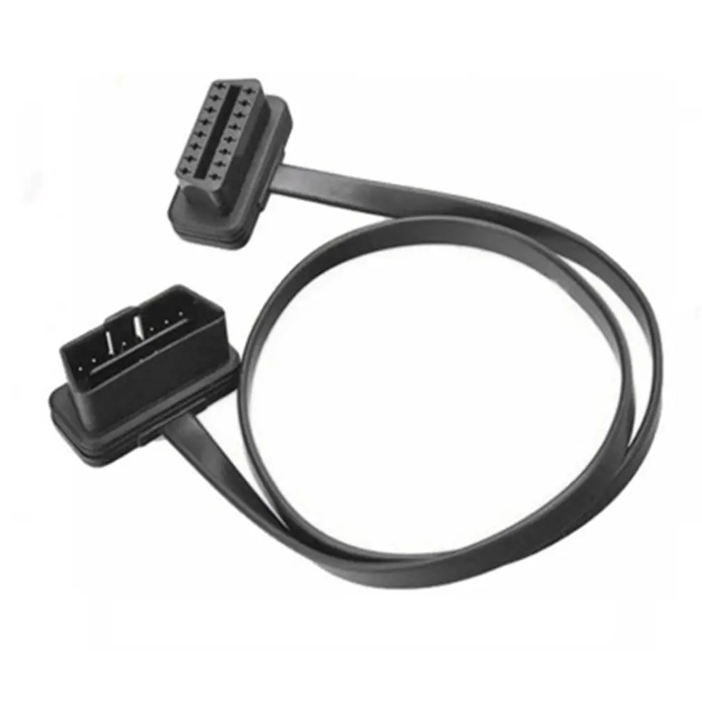 Portable 16 Pin 8 Core OBD2 Extension Cable Male To Female Connection Flat Line Professional Diagnostic for Cars |