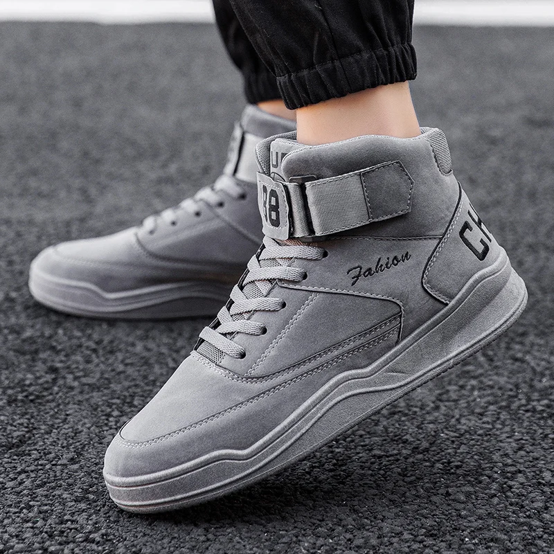 

Mens Autumn Winter Sport Sneakers Ankle Boots for Men Suede Casual Shoes Fashion Brand Sneaker Man Erkek Ayakkabi Dropshipping