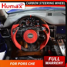 Для Porsche Cayenne 911 kaman углеродное волокно рулевое колесо Универсальная замена Углеродные аксессуары рулевое колесо