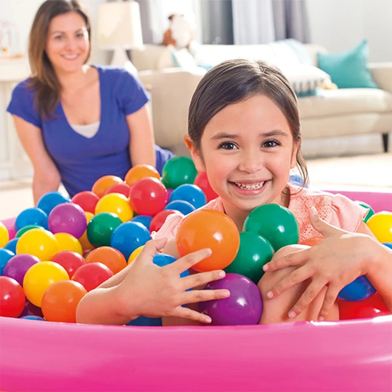 Plastic Balls Balls For Dry Pool Funny Kid Swim Pit Toy Dry Pool Wave Game Eco-Friendly Colorful Soft Ocean Sphere