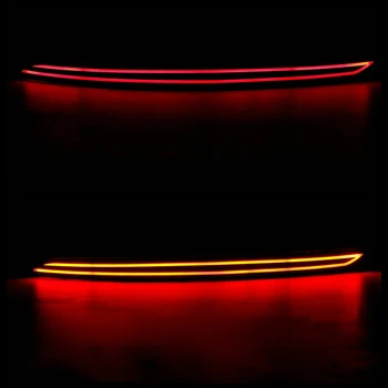 

Hot Pair LED Car Rear Bumper Reflector Tail Light Brake Driving Lamp for Hyundai Elantra Avante AD 2016 2017 2018 Car Styling St