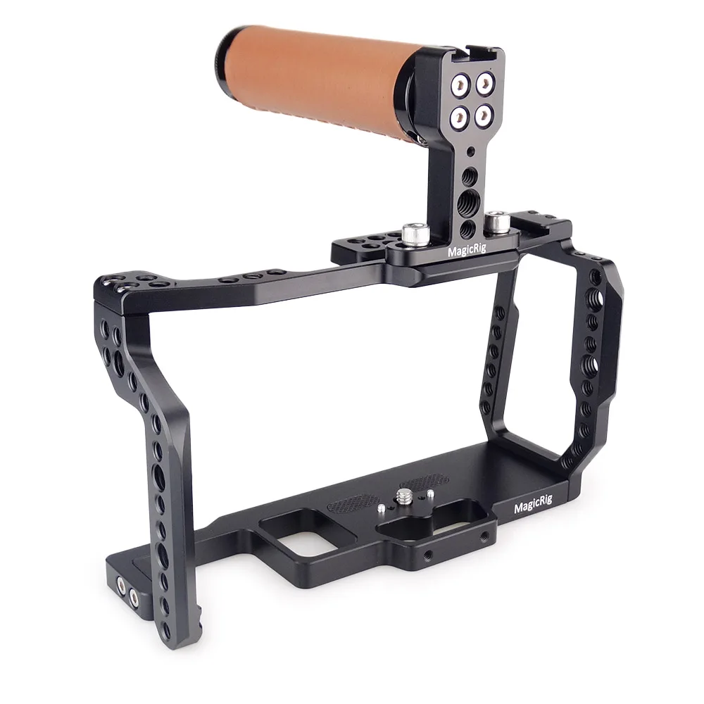 Набор клетки для камеры MAGICRIG с верхней кожаной ручкой Blackmagic Pocket Cinema Camera BMPCC 4K /BMPCC 6K