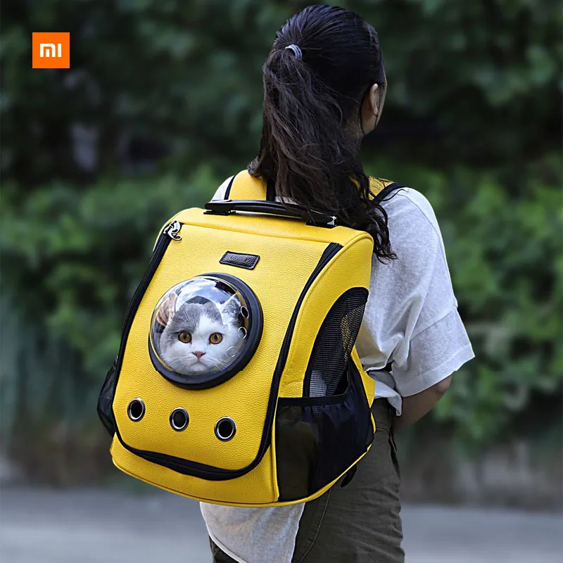 

Original Xiaomi Mijia Breathable Space Capsule Astronaut Travel Bag Transport Carrying Cute Small Dog Cat Carrier Pet Backpack